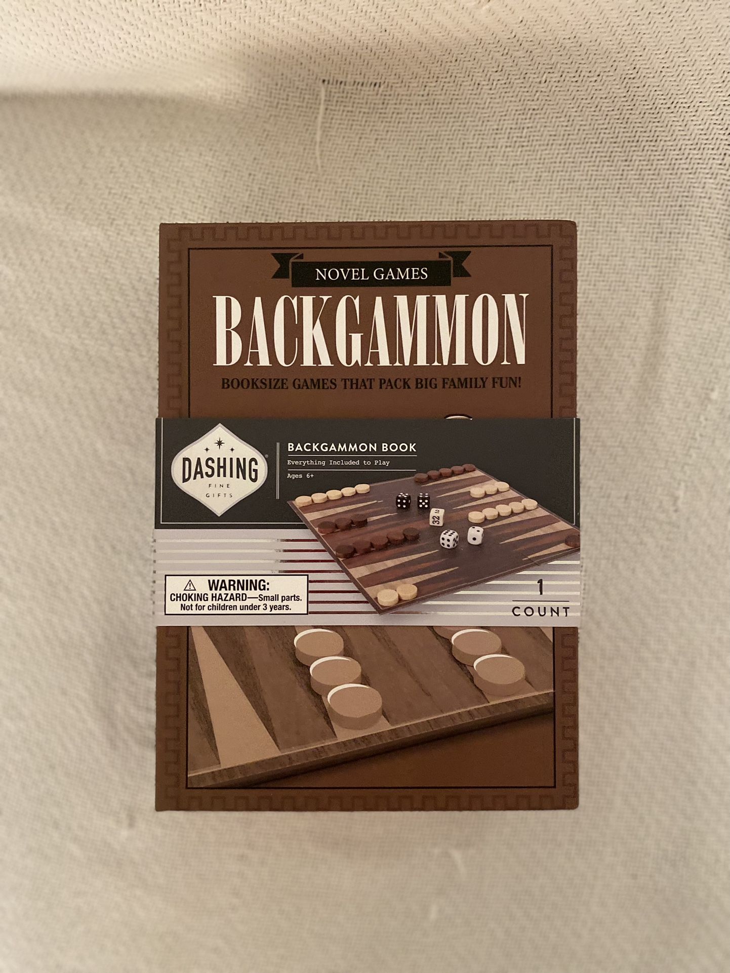 Novel Games - Backgammon Game Book