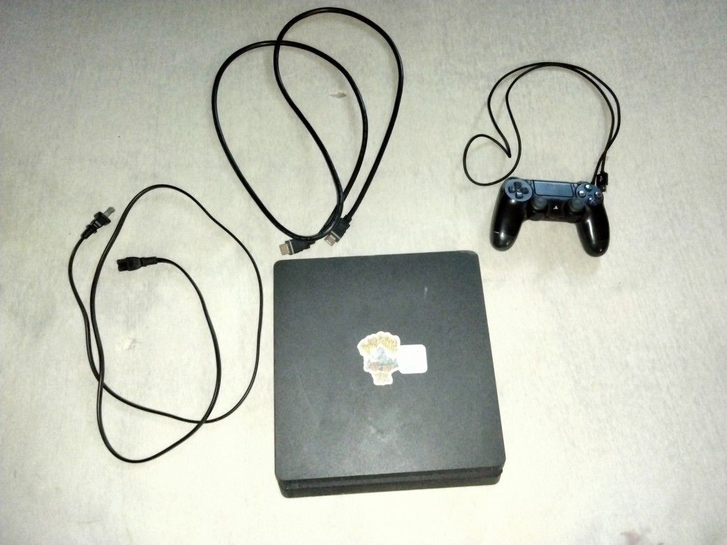 PS4 1TB Controller,  All Cords And 5 Games
