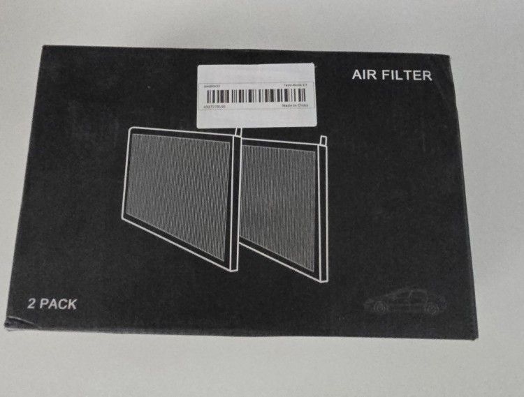 Tesla HEPA Filter With Activated Carbon For Model 3 And Model Y