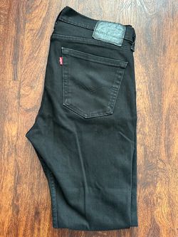 Levi's 510 Black Denim Jeans W33 L32