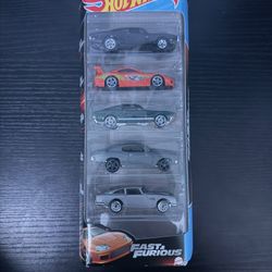 Hot Wheels FAST & FURIOUS 5-pack