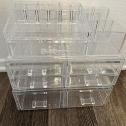 Skin care and cosmetic storage box