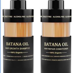 Batana Oil Shampoo and Conditioner Set - for Hair Growth,Thickening & Hydration