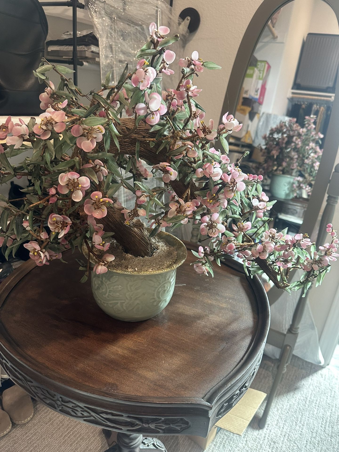 Glass Flower Arrangement