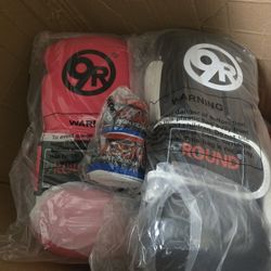 10 Pairs New Boxing Gloves 5 Pairs Of Hand Wraps