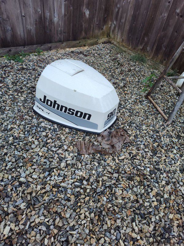Johnson 90 outboard motor cover 