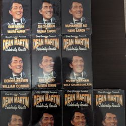 Dean Martin Celebrity Roasts Sealed VHS Tapes 