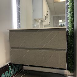 SALE ~ Modern Floating Bathroom Vanity - 36 inches