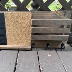 Wall Organizer W/ Hooks