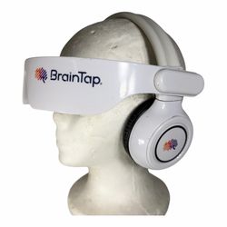 BrainTap Light & Sound Therapy Headset – Meditation, Sleep & Stress Relief