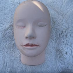 Lash mannequin head