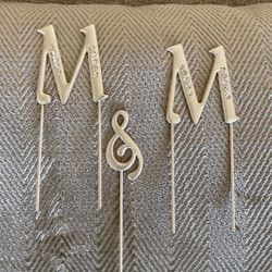 Wedding Cake topper - Monogram 