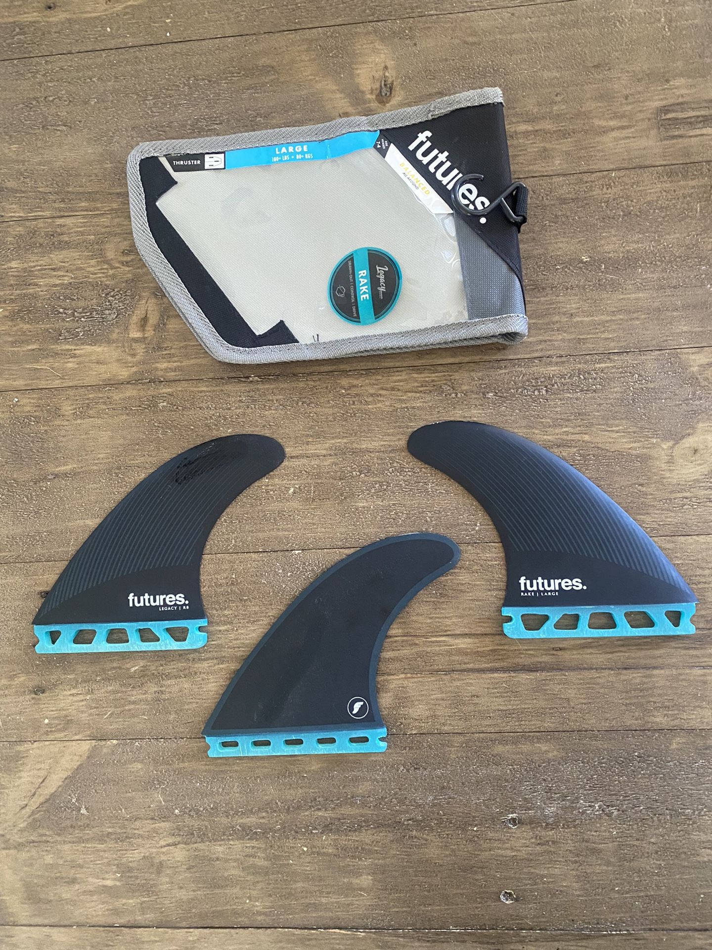 New Set Of Future Tri Fin Base fins Legacy Series