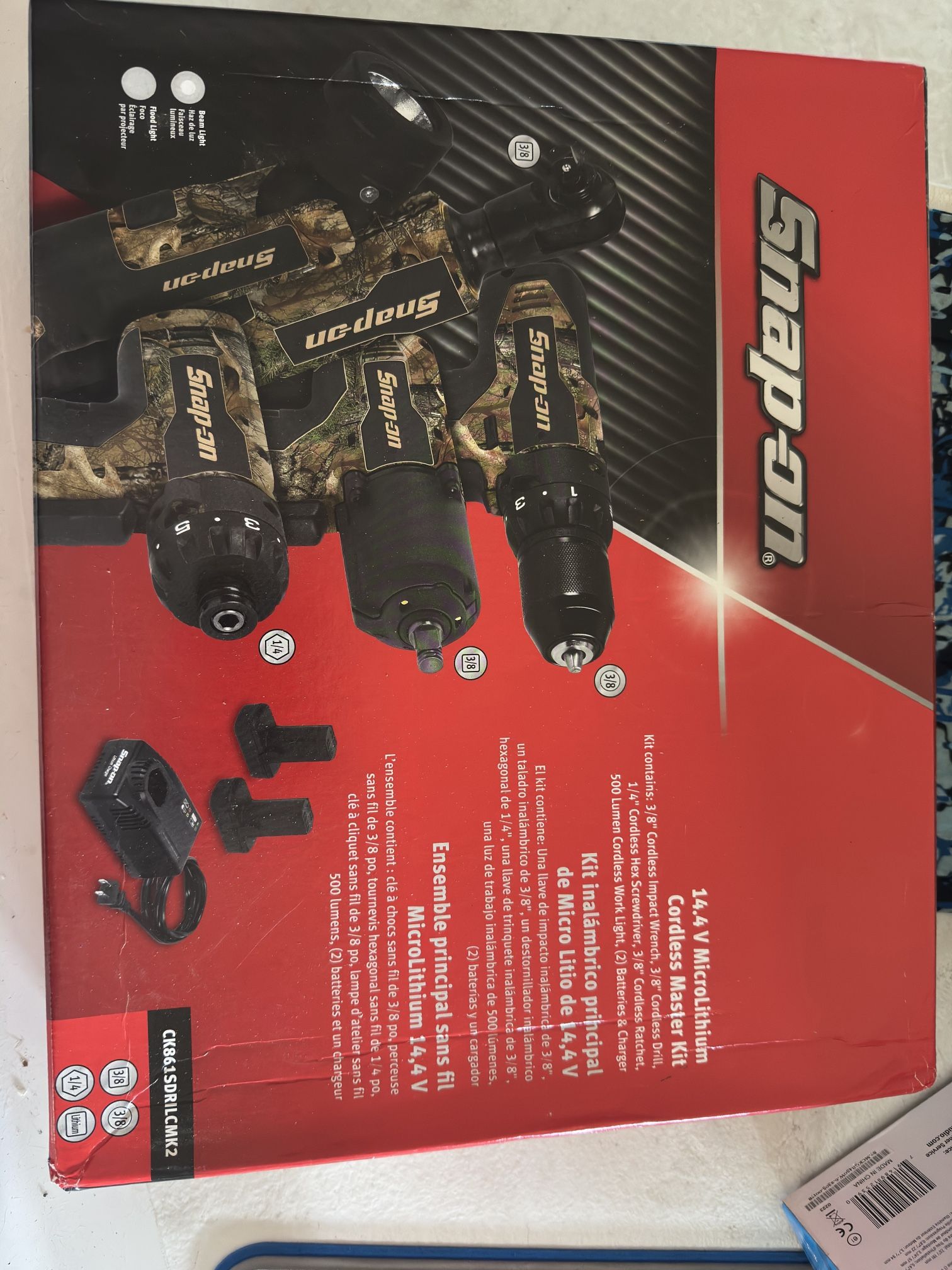 Snap-On 14.4V Power Tool Set