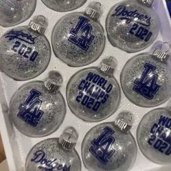 Custom Dodger Ornaments