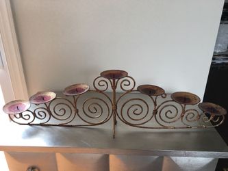 Candle holders 33 in