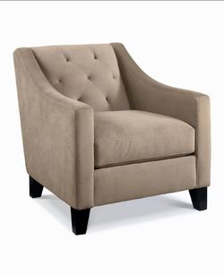 Modern Gray Accent Chair - Living Room, Bedroom