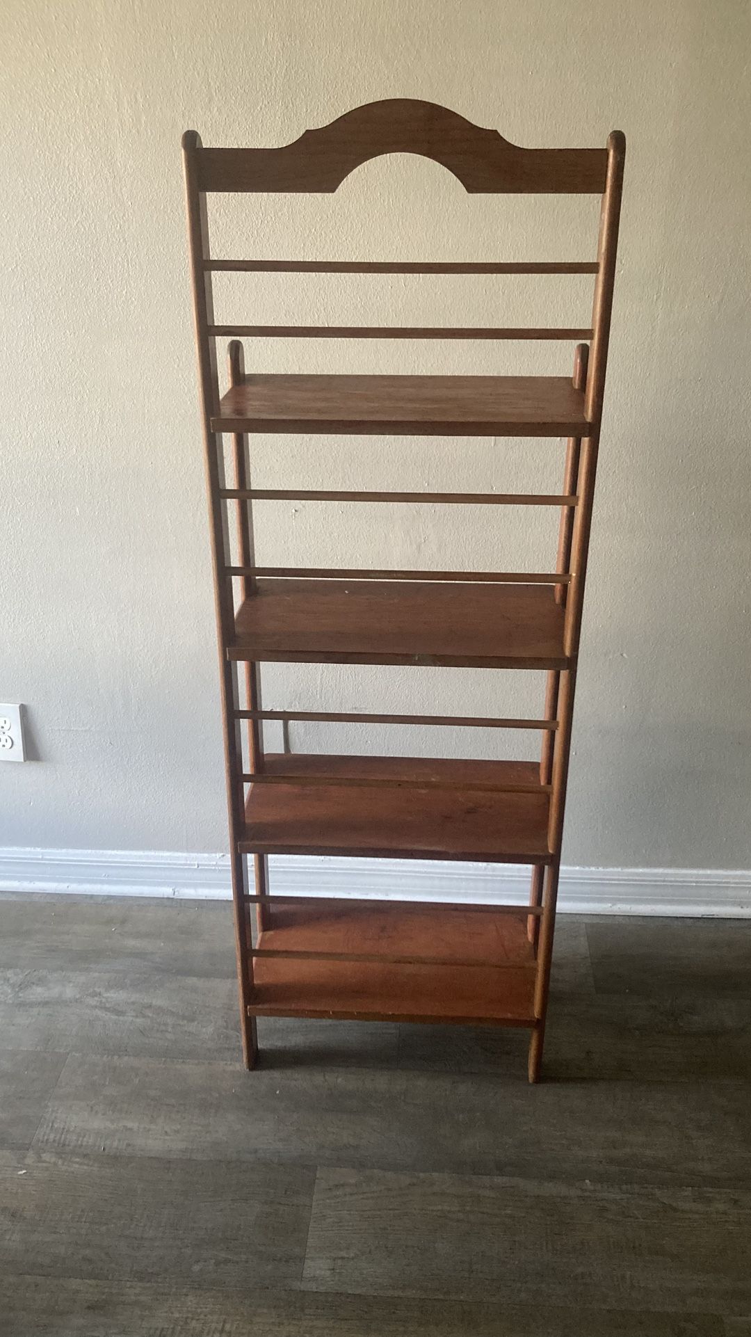 Wooden Bookshelf