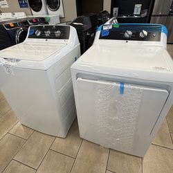Ge commercial  washer and dryer