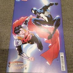 DC MARVEL SUPERMAN SPIDER-MAN #1 CVR R SAMPERE SUPER-BOY PRIME & SPIDER-MAN 2026