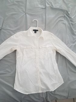 Cute white collar shirt