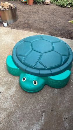 Little Tikes turtle sandbox