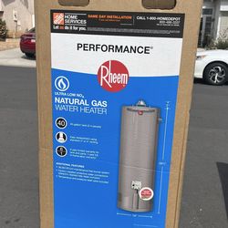 Water heater natural gas 40 galons