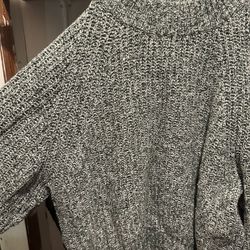 Green Knit Sweatshirt 