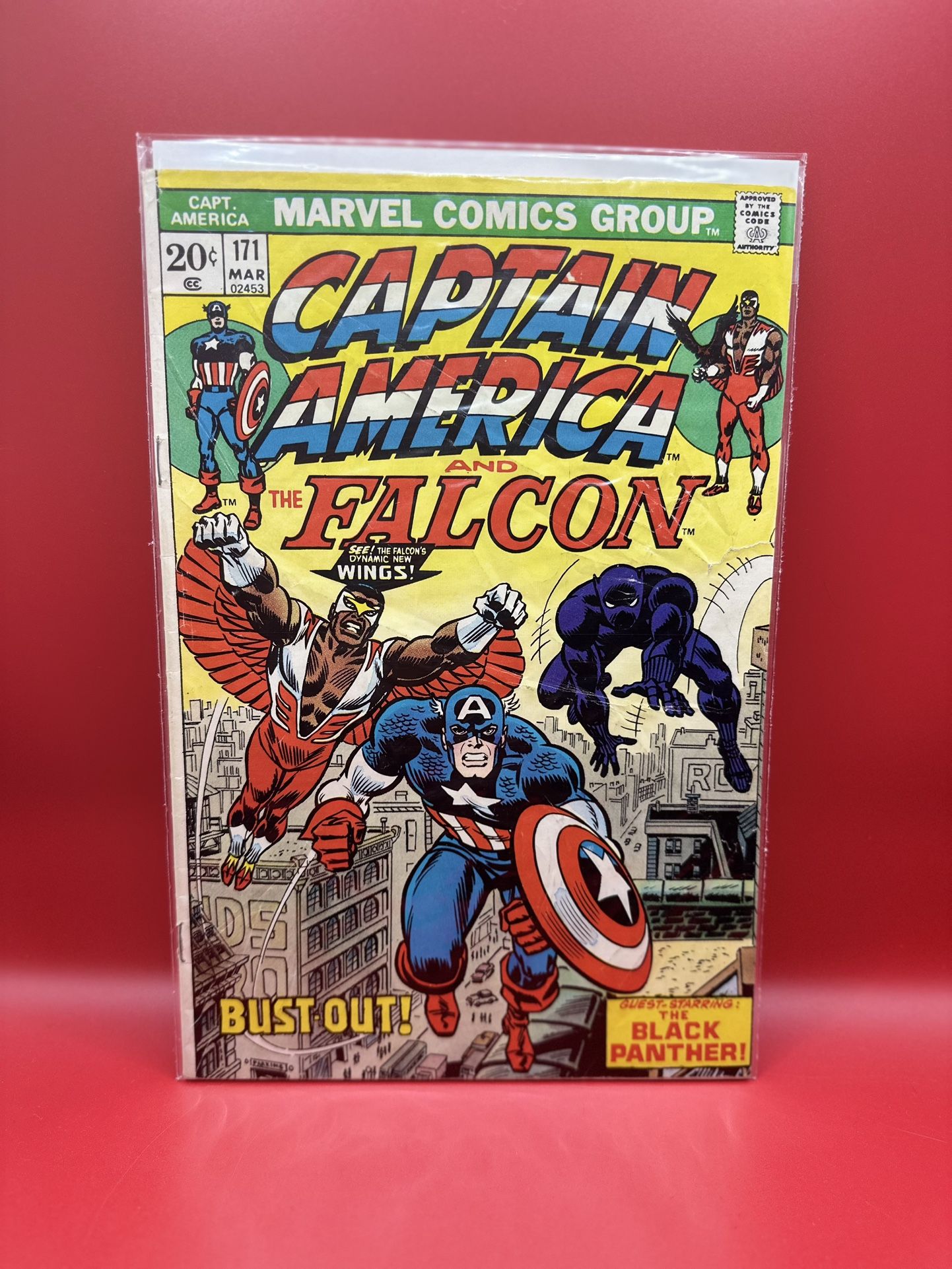 Captain America And The Falcon Lot #171,#181,#182,#190,#191  