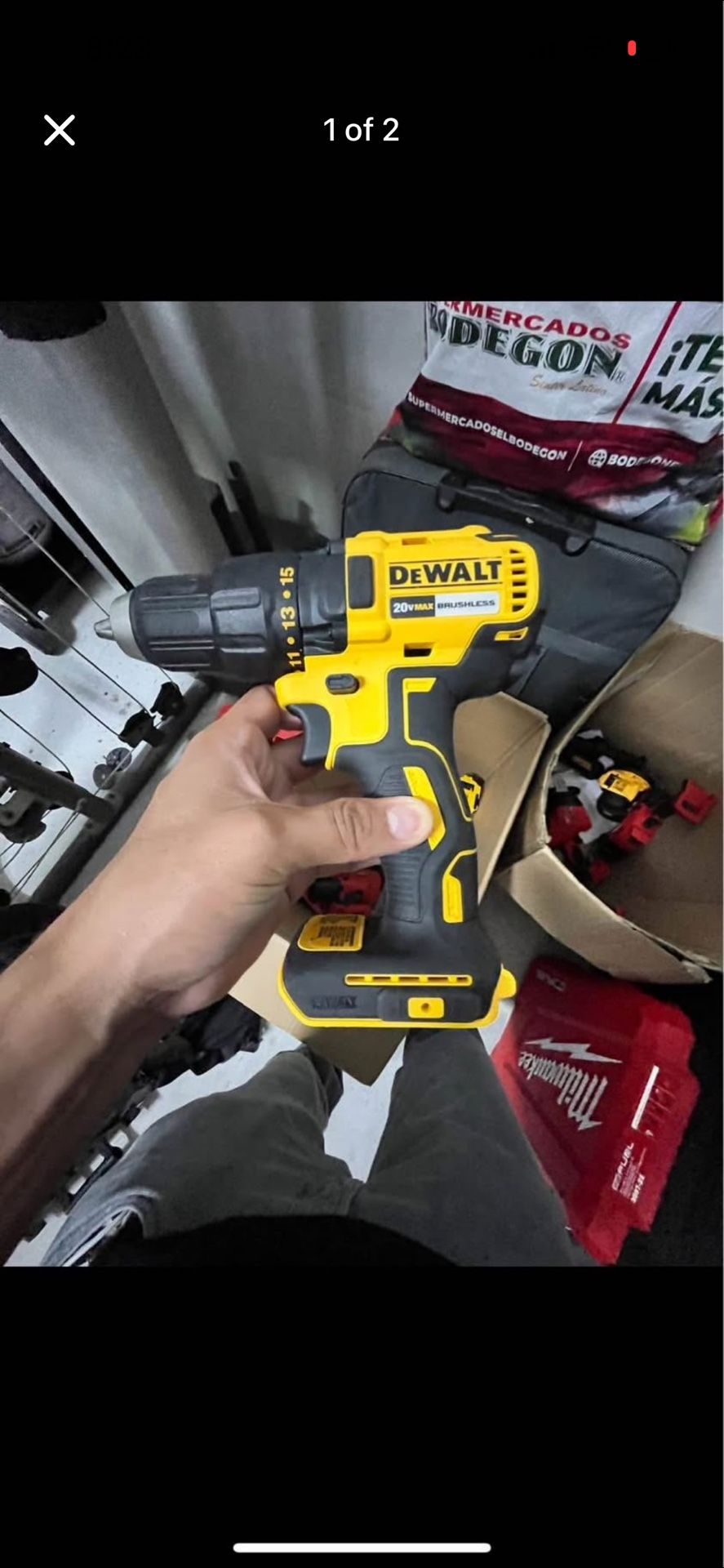 DEWALT 20V MAX Cordless Drill Driver, 1/2 Inch