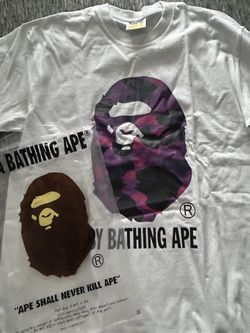 Bape Bathing Ape White Shirt