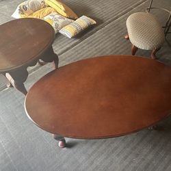 Coffee Table And End Table 