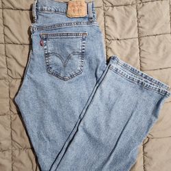 Levi's 550 Classic Relaxed Boot Cut Size 12S