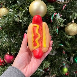 Hot Dog Toy For Dogs 