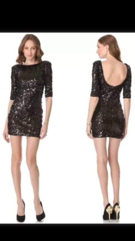 Blaque label dress sequin sz XS