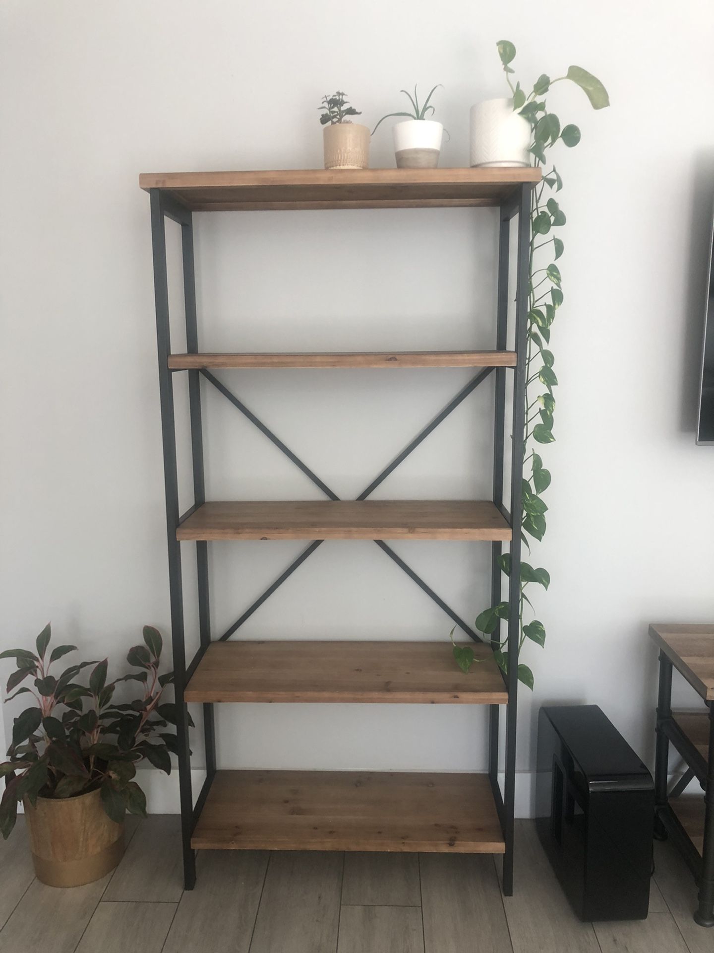 Parthenia 68.5'' H x 34.25'' W Etagere Bookcase