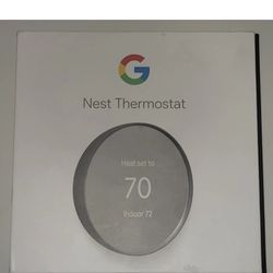 Google Nest Thermostat Smart Wifi Unopened 