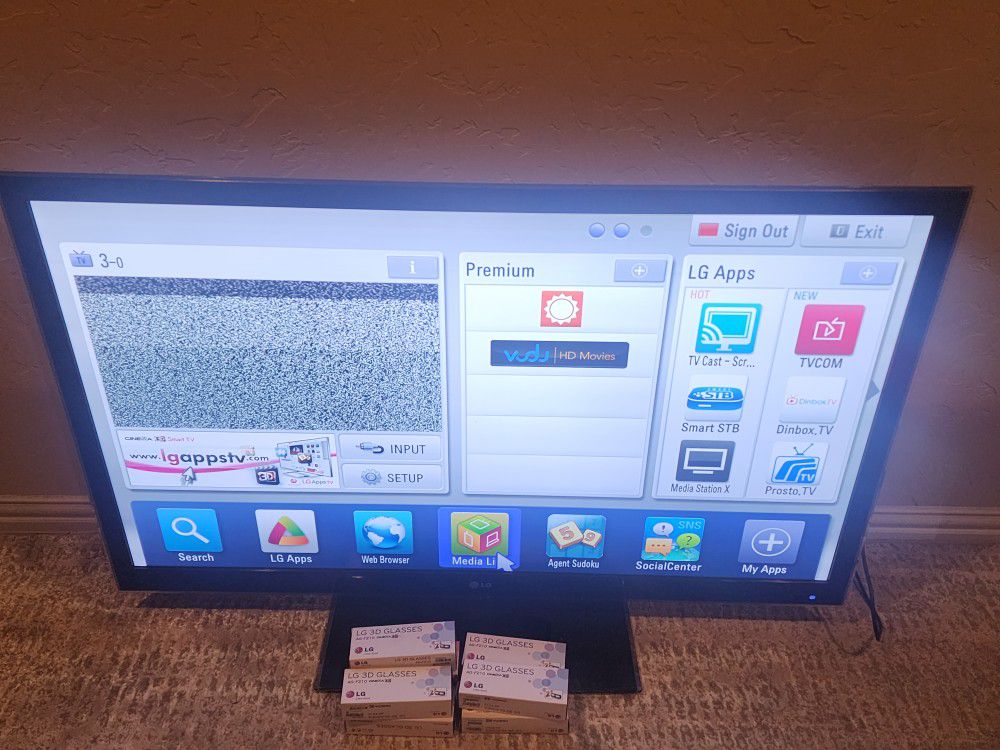 60 Inch 3D TV