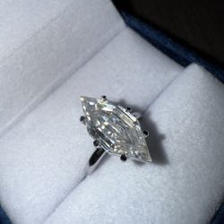 Moissanite Engagement Ring