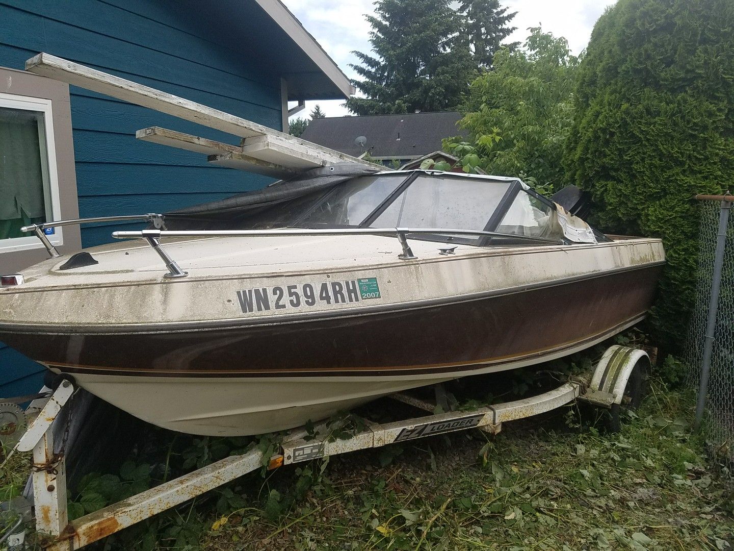 1980 Marlin boat - 90hp mercury w/tilt