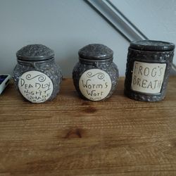 Nightmare Before Christmas Trinket Jars 