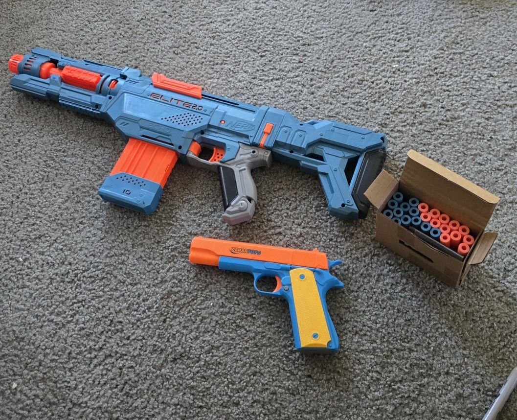 Nerf Toy Guns With Foam Bullets