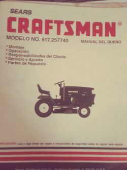 Craftsman Lawn Tractor