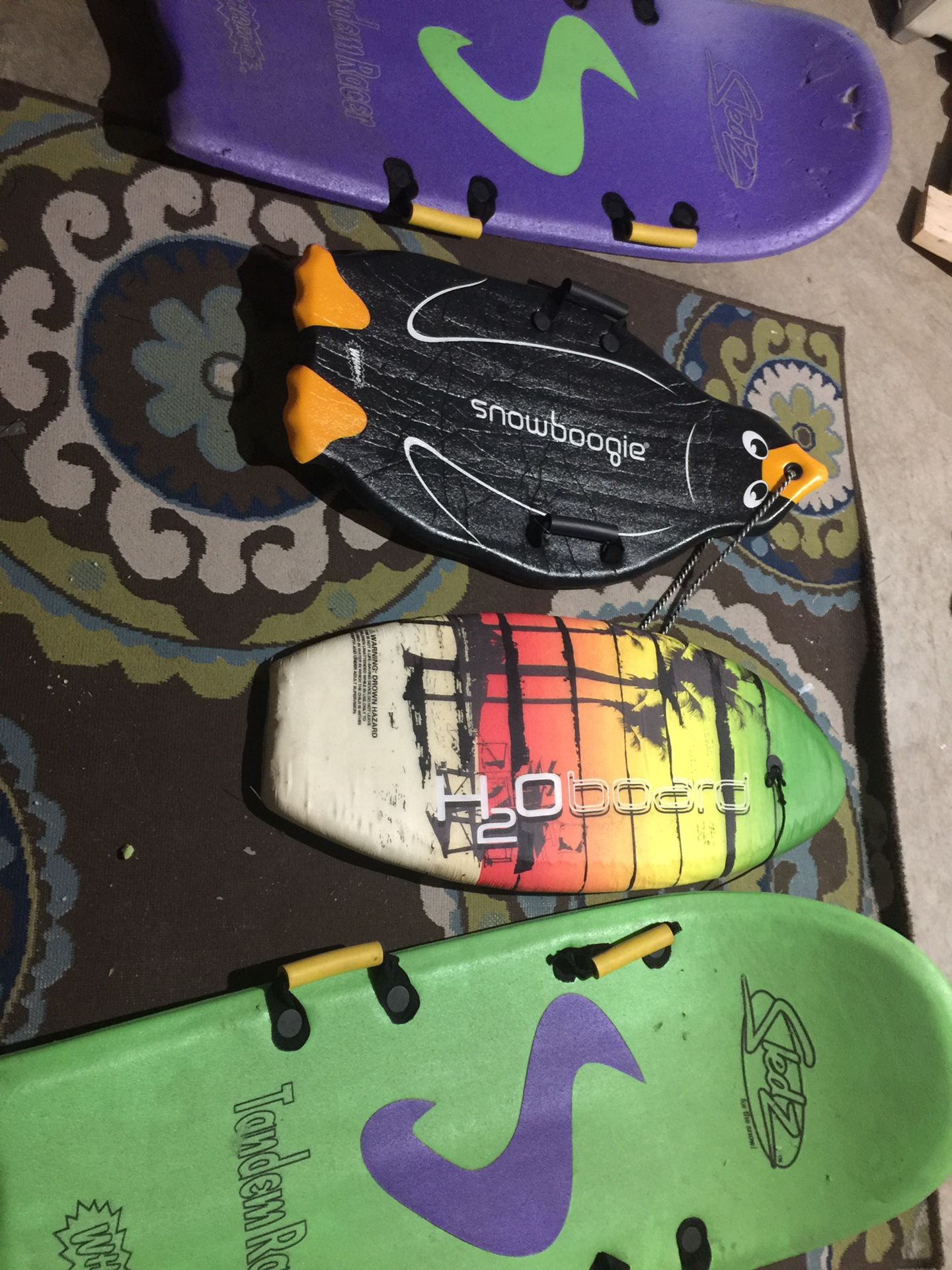 Boogie Boards Lot