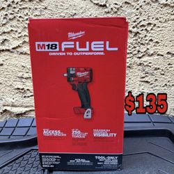 Milwaukee 3/8" Compact Impact Wrench W/ Friction Ring 2854-20 (Tool-Only)