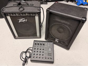 Speaker and mixers bundle