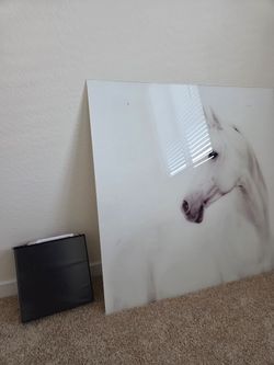 Glass wall art