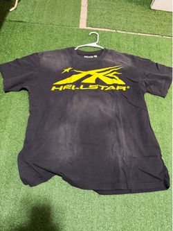 Hellstar Yellow Logo Tee – Sizes M & L