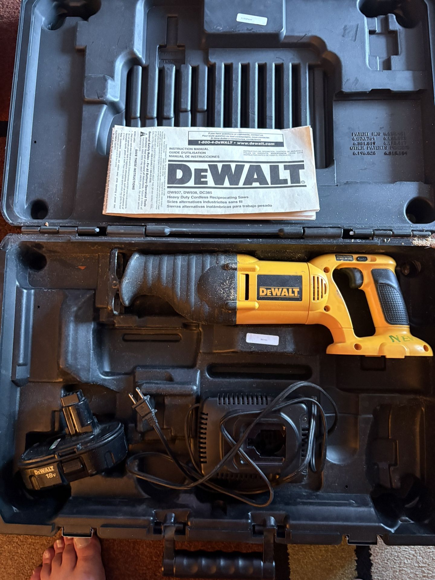 Dewalt Reciprocating Saw