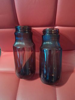 Old / Vintage Brown Jars (2)